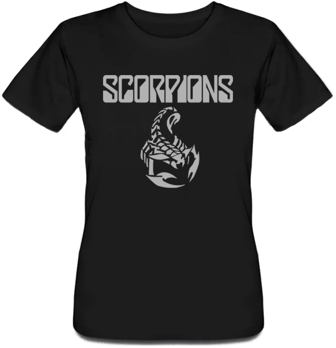 

Женская футболка Fat Cat Scorpions - Logo (чёрная)  31805, Женская футболка Fat Cat Scorpions - Logo (чёрная) XL 31805
