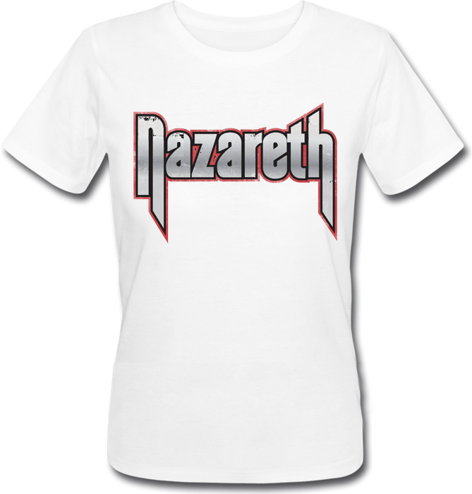 

Женская футболка Fat Cat Nazareth - Logo (белая)  18348, Женская футболка Fat Cat Nazareth - Logo (белая) L 18348
