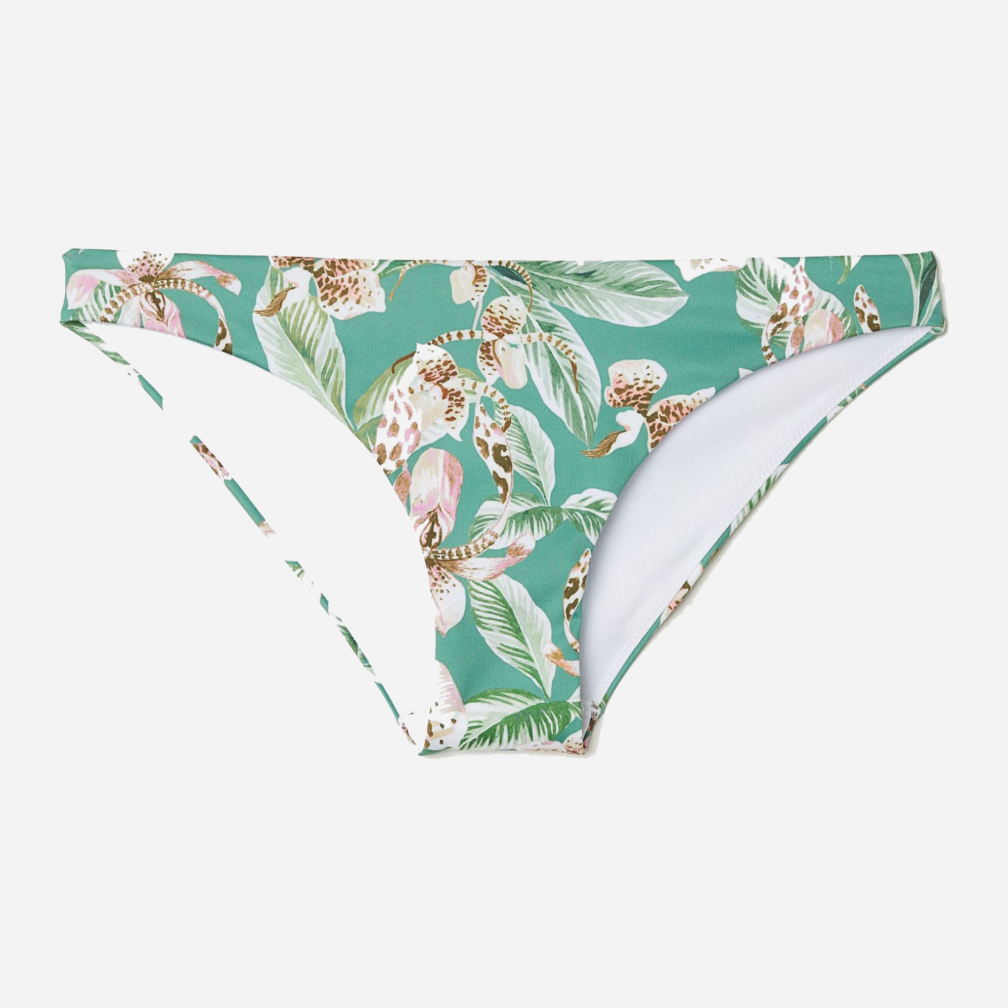

Нижняя часть купальника H&M 5596377-AAPL 42 Зеленая в узоры