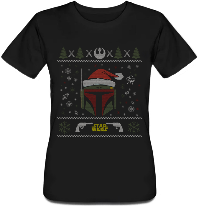 

Женская футболка Fat Cat Star Wars - Boba Fett - X-MAS (чёрная)  24278, Женская футболка Fat Cat Star Wars - Boba Fett - X-MAS (чёрная) XS 24278