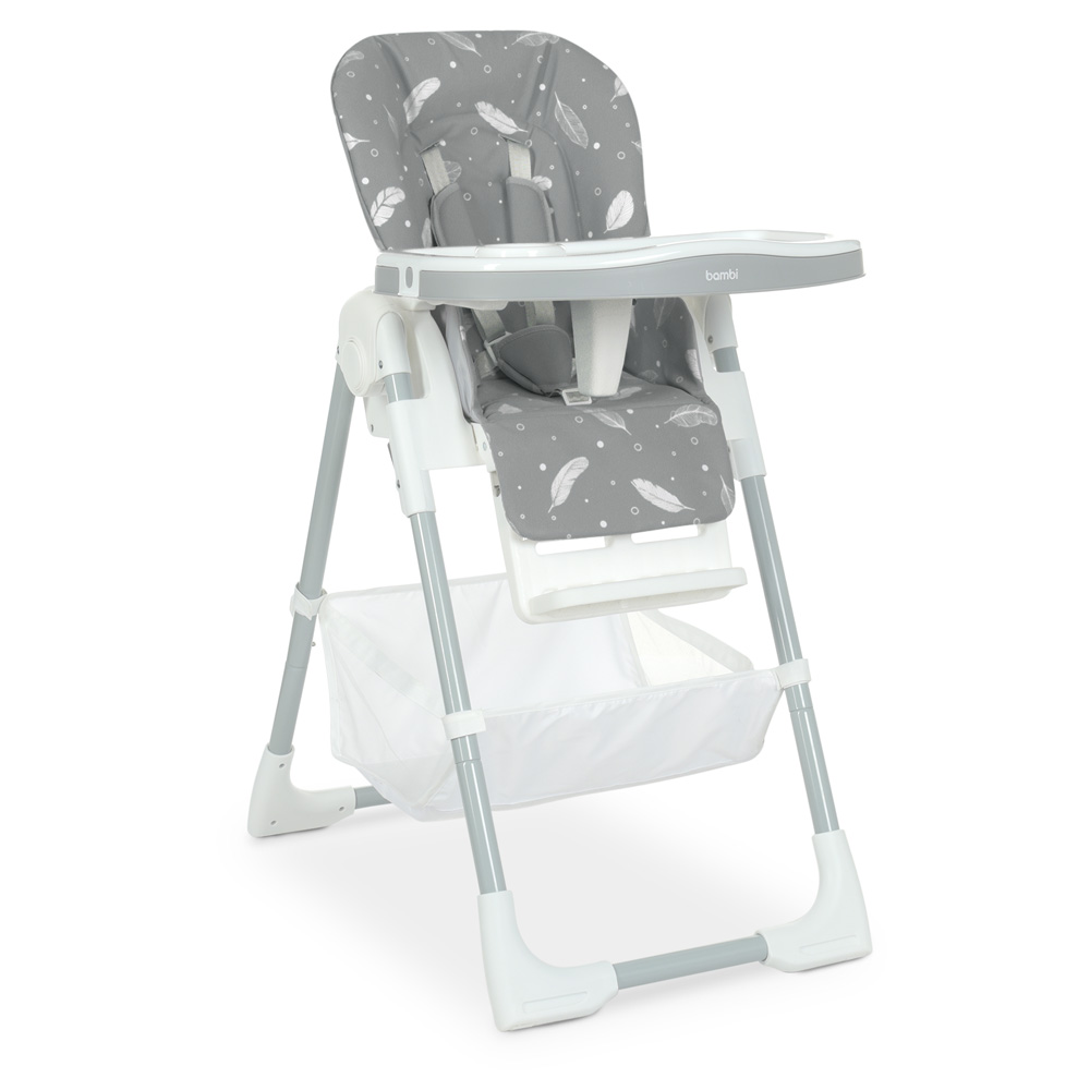 

Стульчик для кормления Bambi M 4507 Fluffy Gray (M 4507)