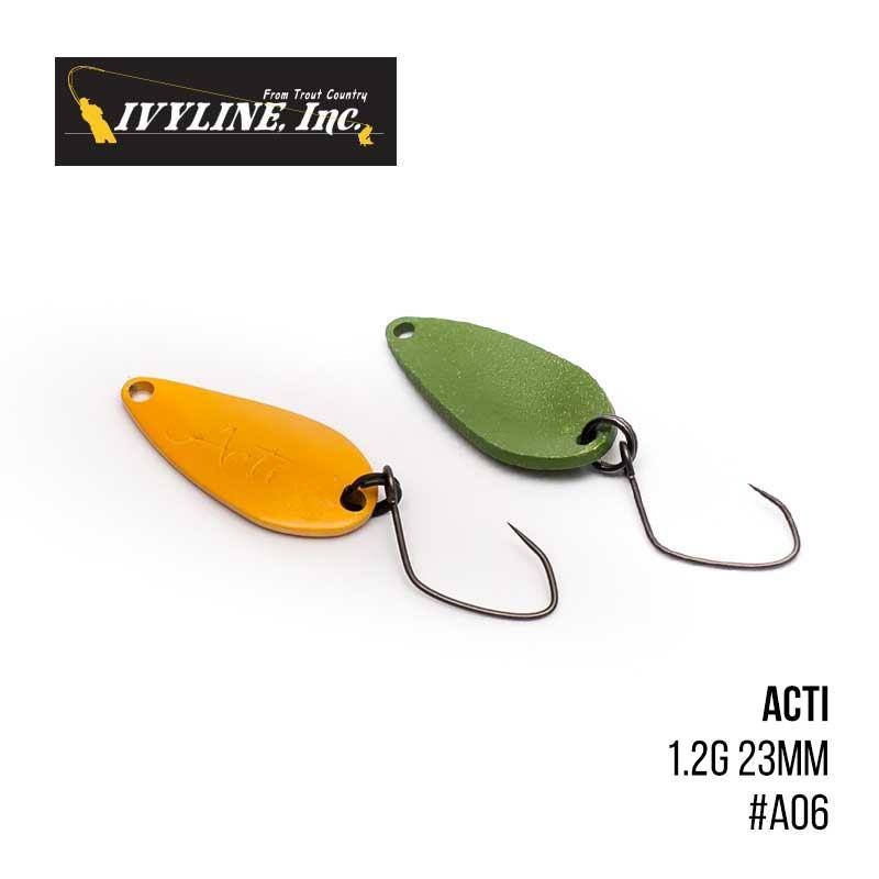 

Блесна Ivyline Acti 1.2g 23mm (A06)