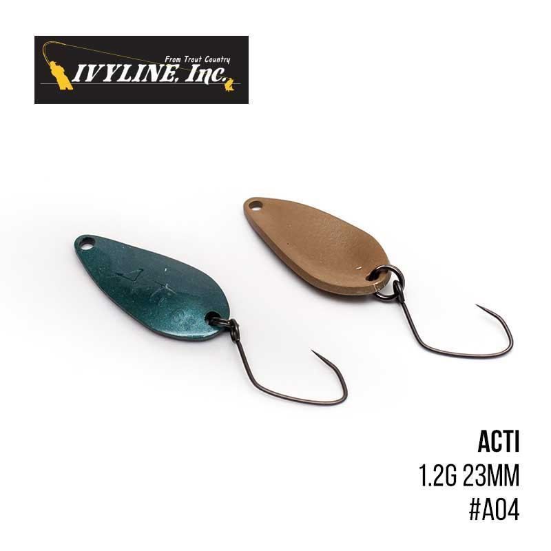 

Блесна Ivyline Acti 1.2g 23mm (A04 )