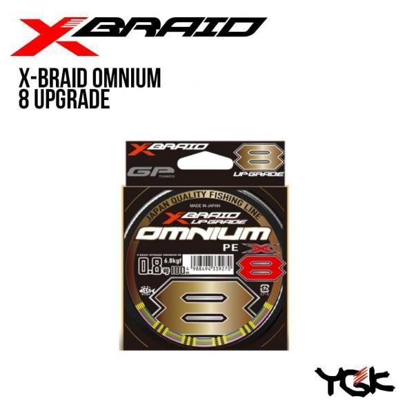

Шнур плетеный YGK X-Braid Upgrade Omnium X8 200m (0.8 (7.3kg))