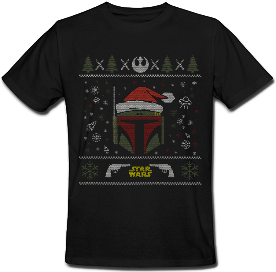 

Футболка Fat Cat Star Wars - Boba Fett - X-MAS (чёрная)  24272, Футболка Fat Cat Star Wars - Boba Fett - X-MAS (чёрная) L 24272