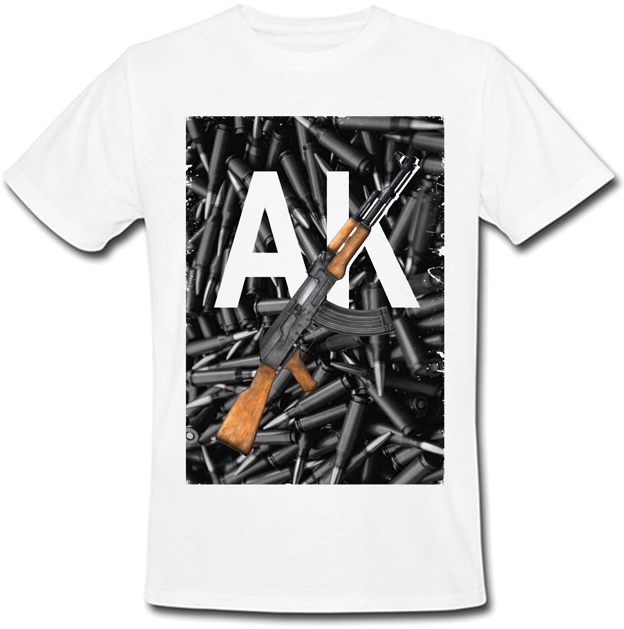 

Футболка Fat Cat AK - 47 (белая)  20476, Футболка Fat Cat AK - 47 (белая) S 20476