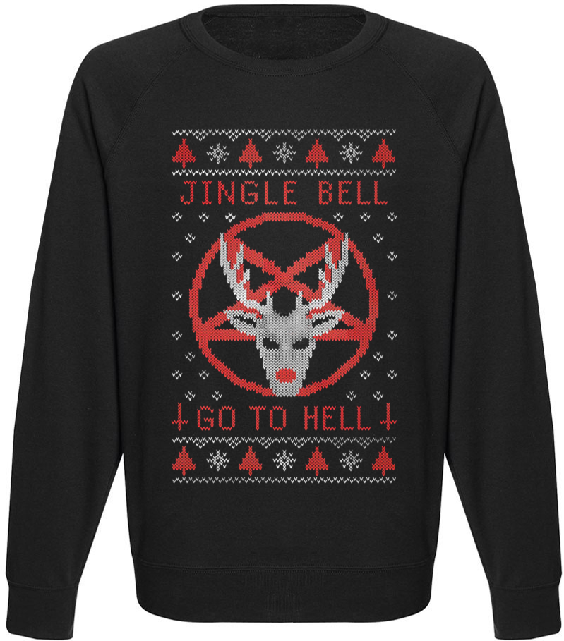 

Свитшот Fat Cat Jingle Bell Go To Hell  24256, Свитшот Fat Cat Jingle Bell Go To Hell XL 24256
