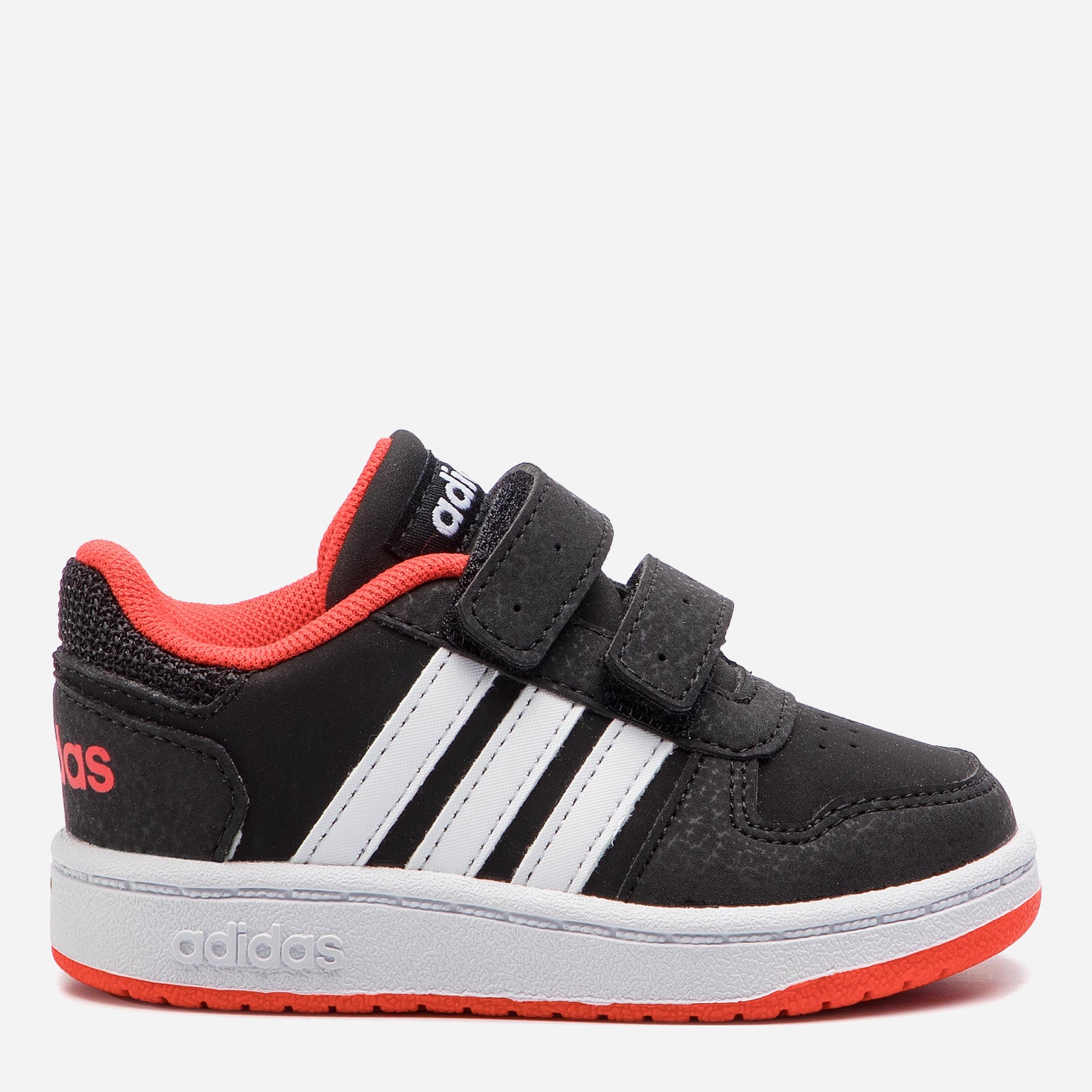 

Кроссовки детские Adidas B75965 HOOPS 2.0 CMF I 20 Черные (2220974410010)