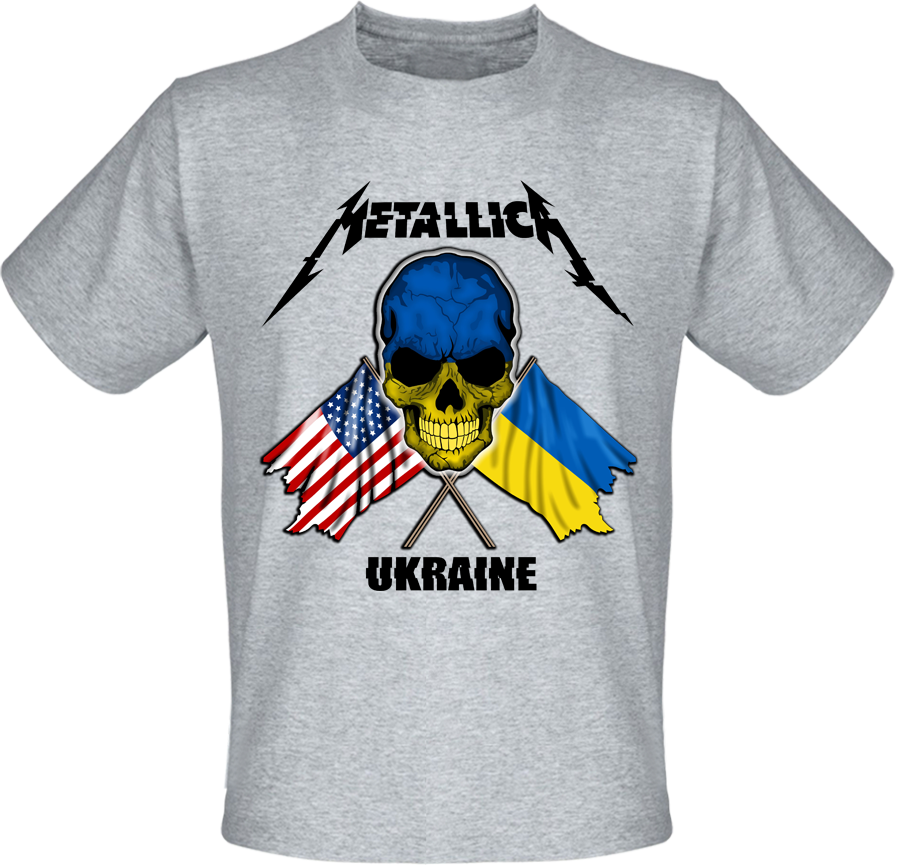

Футболка Fat Cat Metallica - Ukraine (меланж)  29801, Футболка Fat Cat Metallica - Ukraine (меланж) M 29801