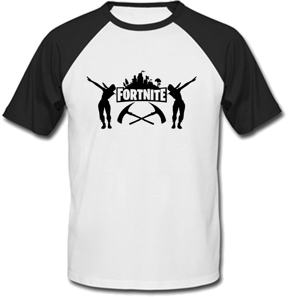 

Футболка Fat Cat Fortnite Battle Royale "Logo" (белая с чёрными рукавами)  30807, Футболка Fat Cat Fortnite Battle Royale "Logo" (белая с чёрными рукавами) XL 30807