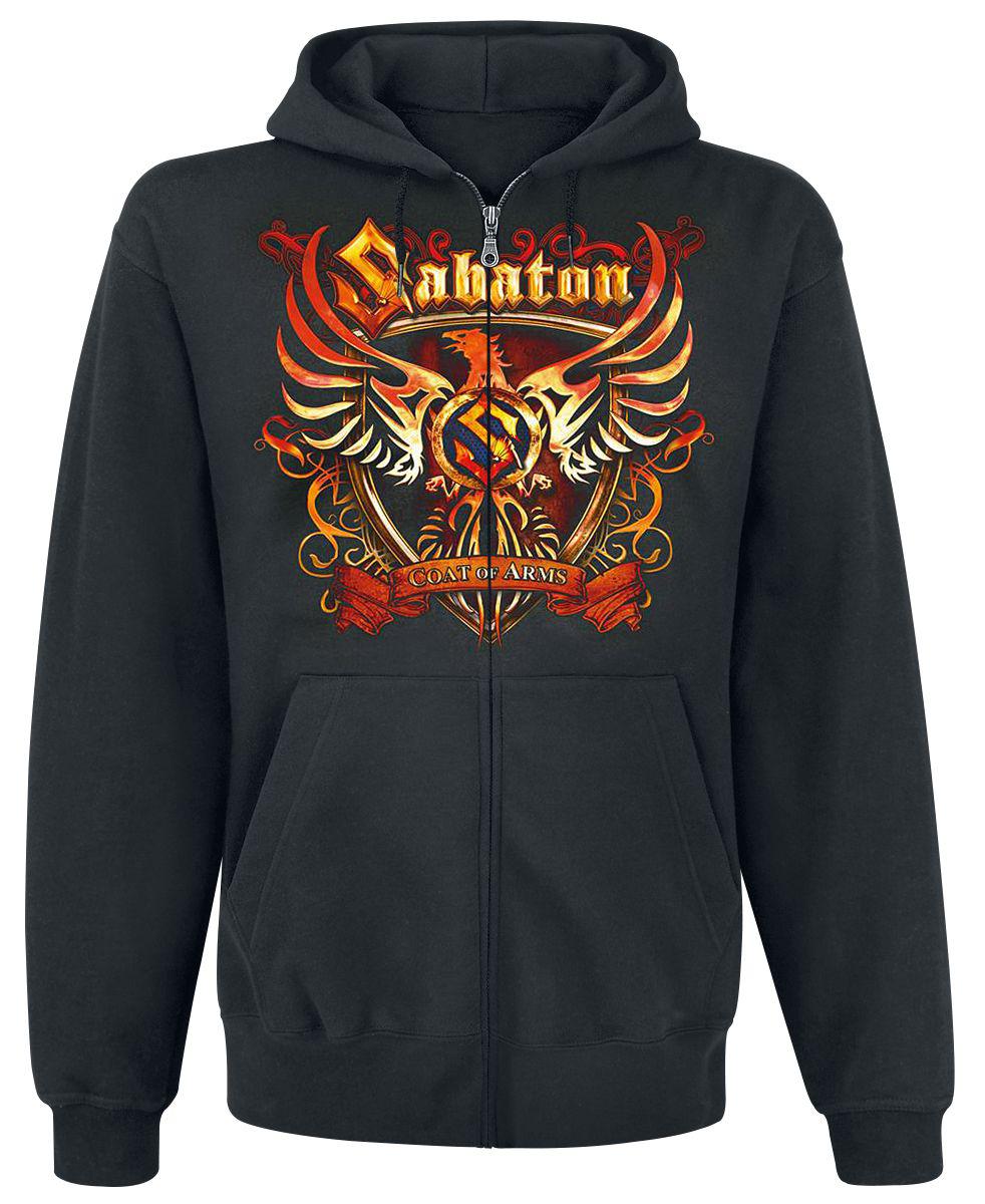 

Толстовка с молнией Fat Cat Sabaton - Coat Of Arms  13264, Толстовка с молнией Fat Cat Sabaton - Coat Of Arms XL 13264