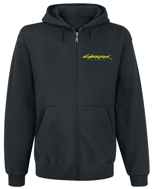 

Толстовка с молнией Fat Cat Cyberpunk 2077 Yellow Logo XXL 29346