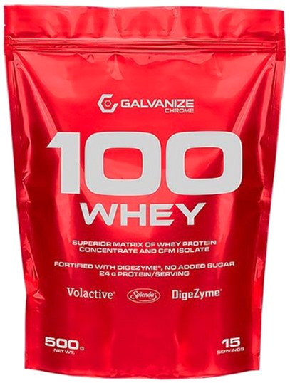 

Протеин Galvanize Chrome 100 Whey 500 г пакет creamy banana (5999105902270)