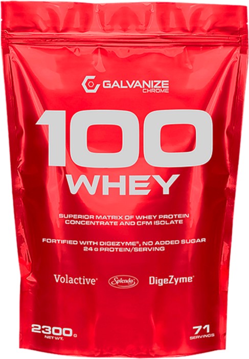 

Протеин Galvanize Chrome 100 Whey 2300 г пакет french vanilla (5999105902263)