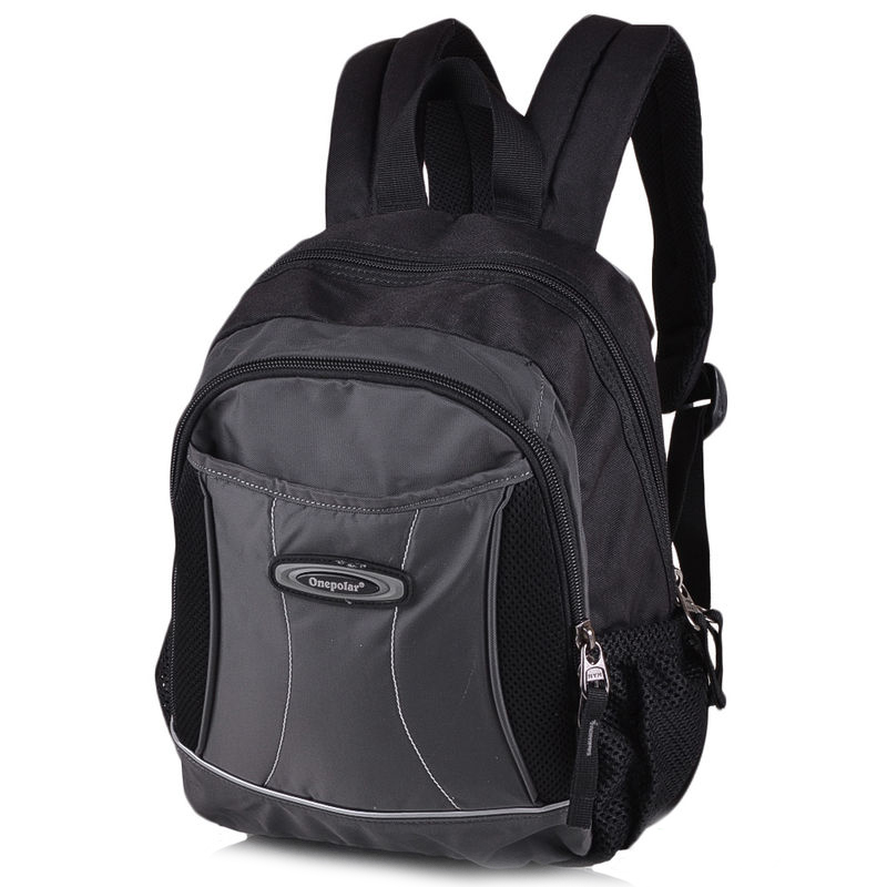 

Рюкзак ONEPOLAR W1296 школьный серый