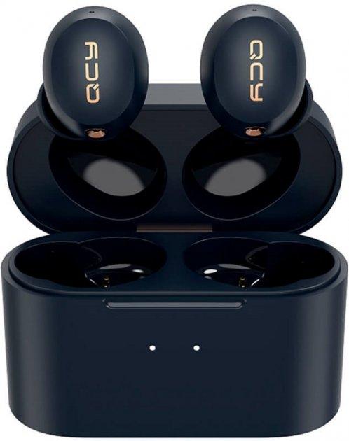 

Беспроводные Наушники QCY HT01 Dark-Blue с функцией беспроводной зарядки