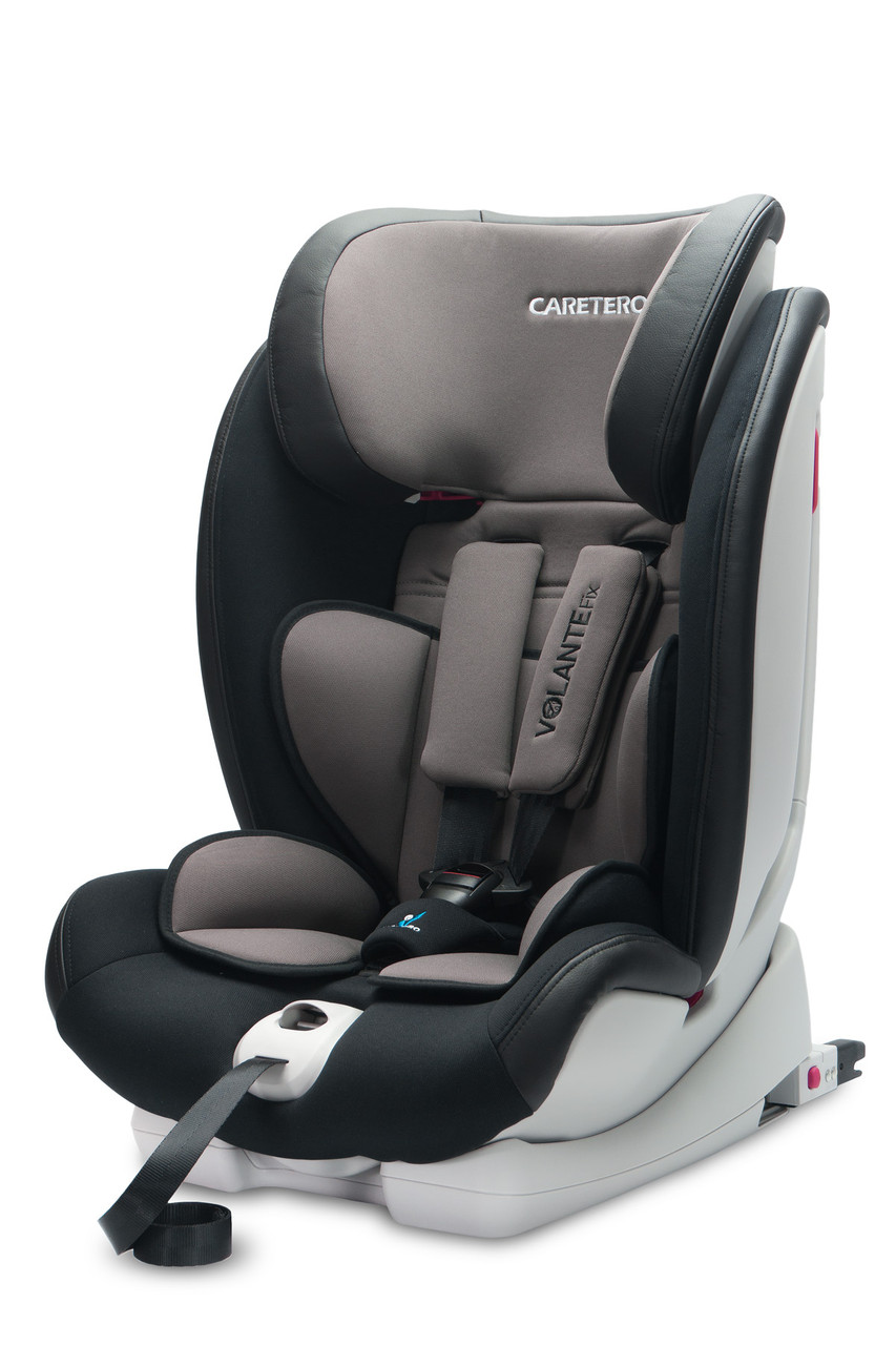 

Автокресло Caretero Volante Fix Graphite группа 1-2-3 (9-36 кг) с системой Isofix + TopTether и боковой защитой