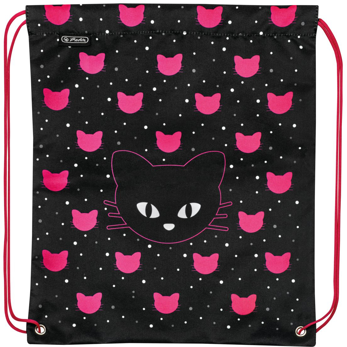 

Сумка для обуви Herlitz Black Cat Черный Кот (50033140B)