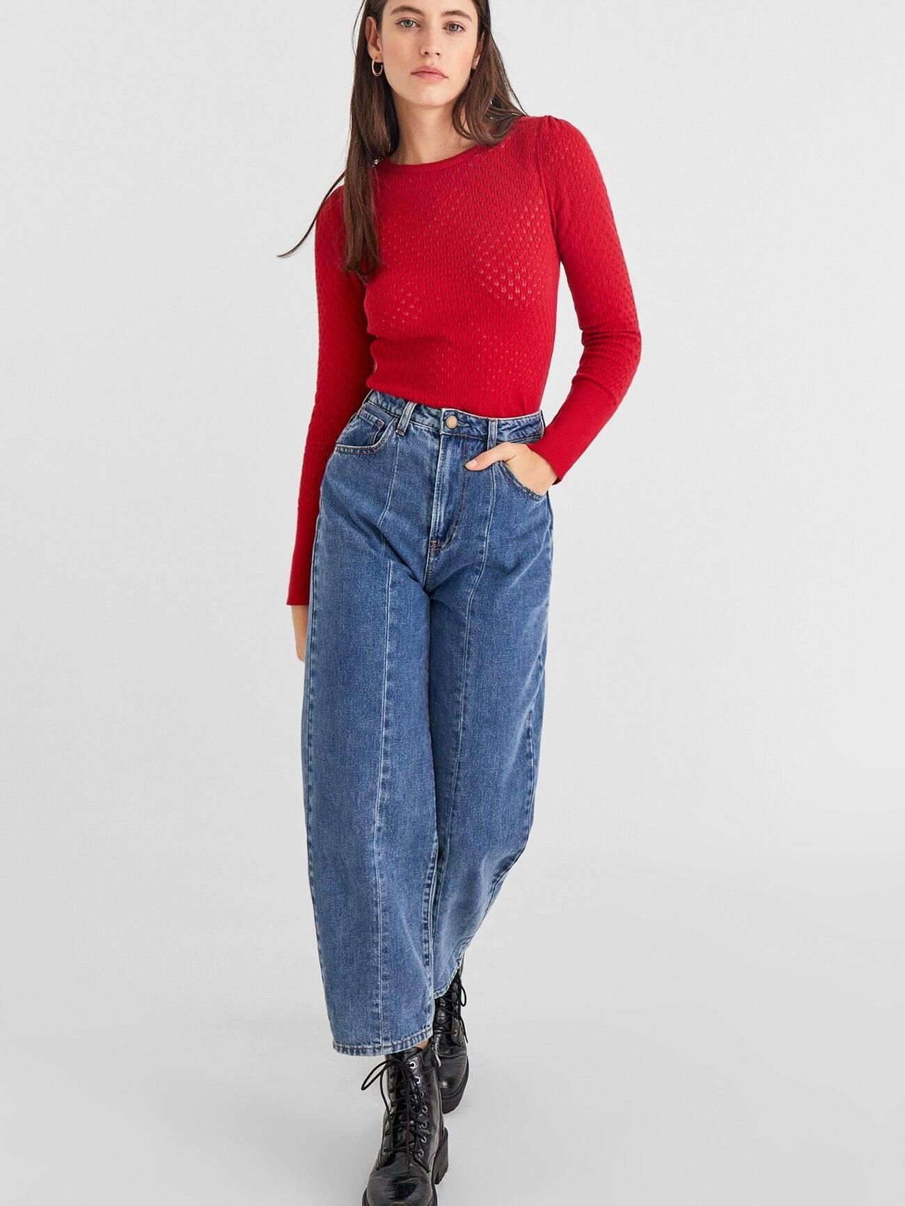 

Джемпер Stradivarius 5071/093/100-ACVF M Красный