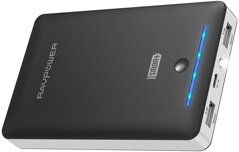 

Внешний аккумулятор RavPower 16750mAh, 4.5A Dual USB Output Portable Power Bank Black (RP-PB19BK)