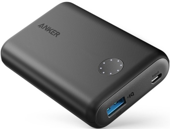 

Внешний аккумулятор Anker PowerCore II 10000 mAh Ultra-Compact PIQ2.0 Black