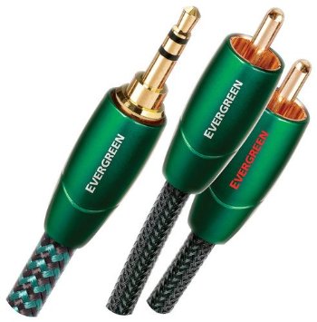 

Кабель AUDIOQUEST 0.6m Evergreen 3.5mm-RCA (EVERG0.6MR)