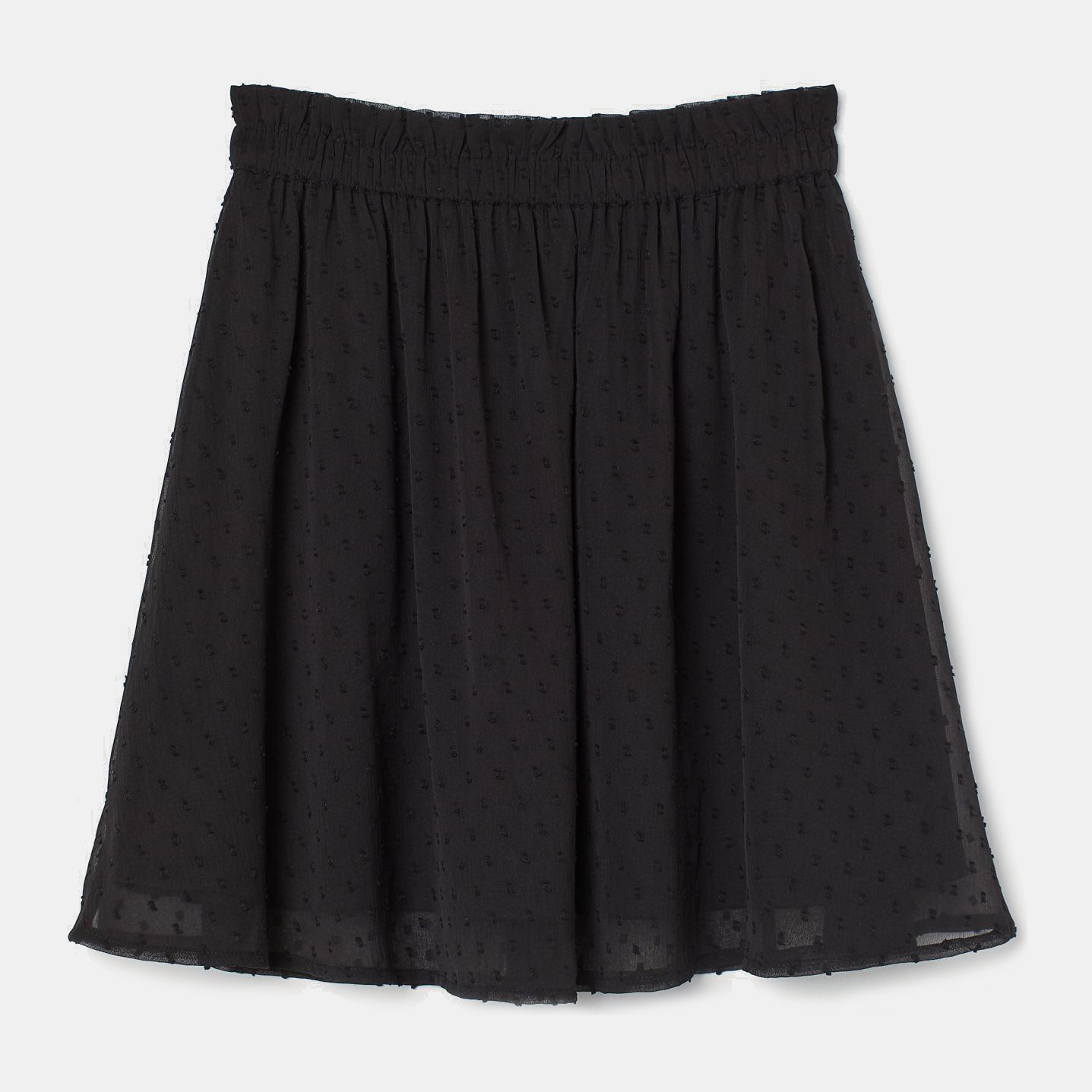 

Юбка H&M 8313021-AAAD M Черная (DD3000003620776_LD2000001077054)