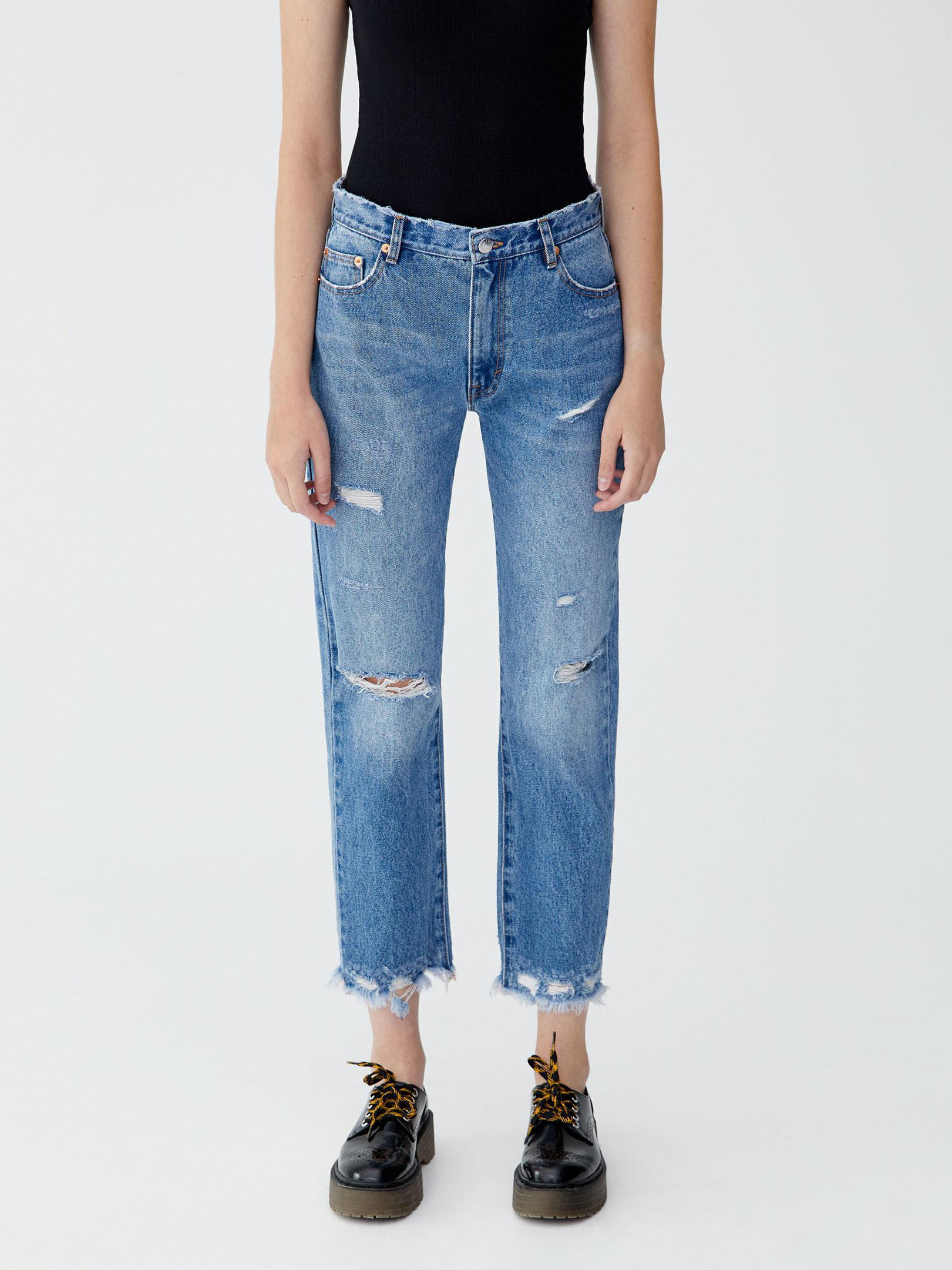 

Джинсы Pull & Bear 5687/315/400-ACXD 38 Синие