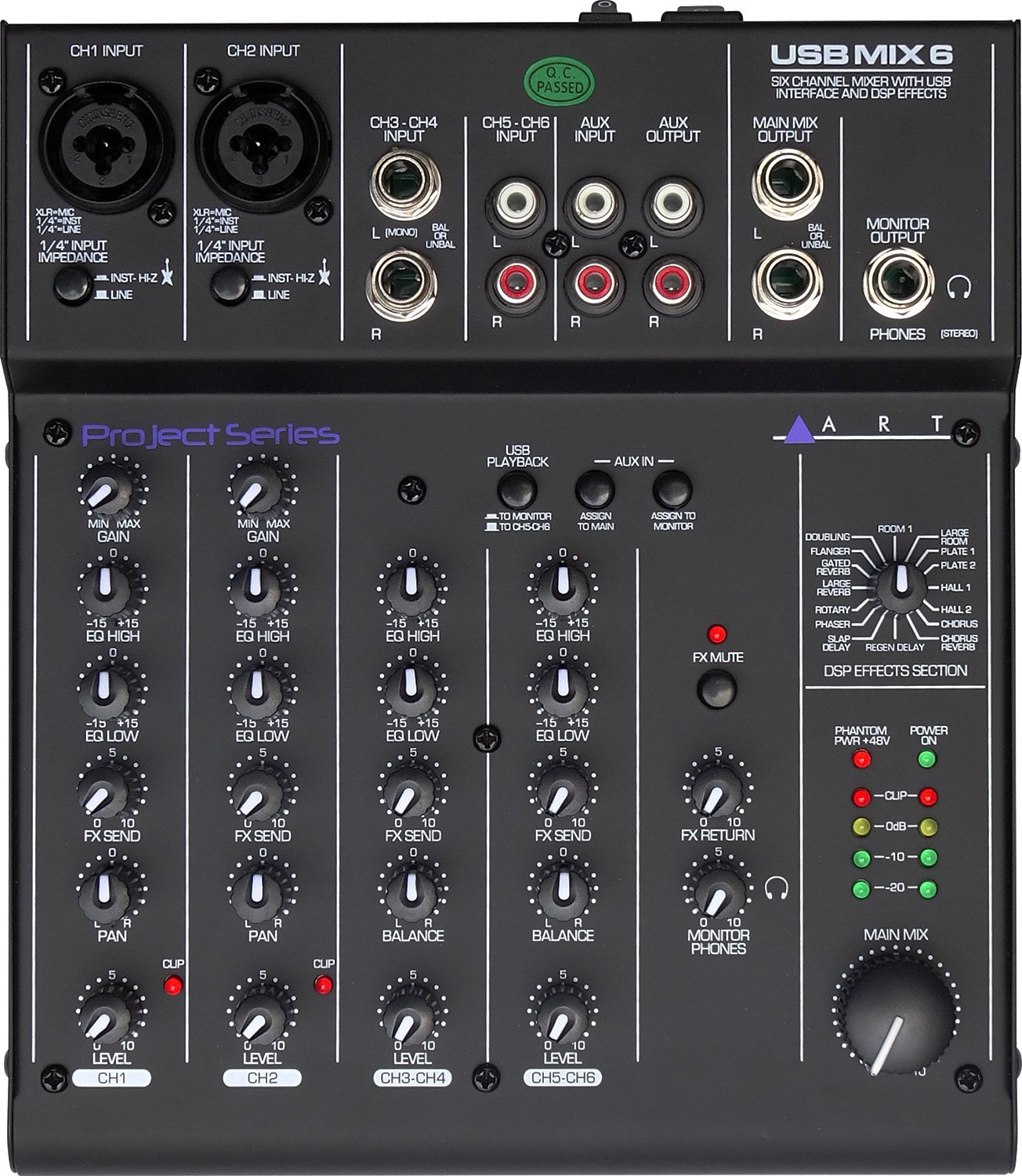 

Микшер ART USBMix6