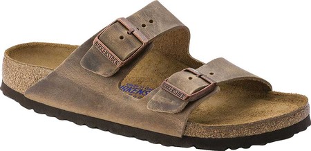 

Женские шлепанцы Birkenstock Arizona Soft Footbed Oil Leather Sandal Tobacco Oiled Leather 43