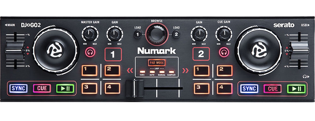 

DJ-контроллер Numark DJ2GO2