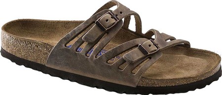 

Женские шлепанцы Birkenstock Granada Soft Footbed Tobacco Oiled Leather 36