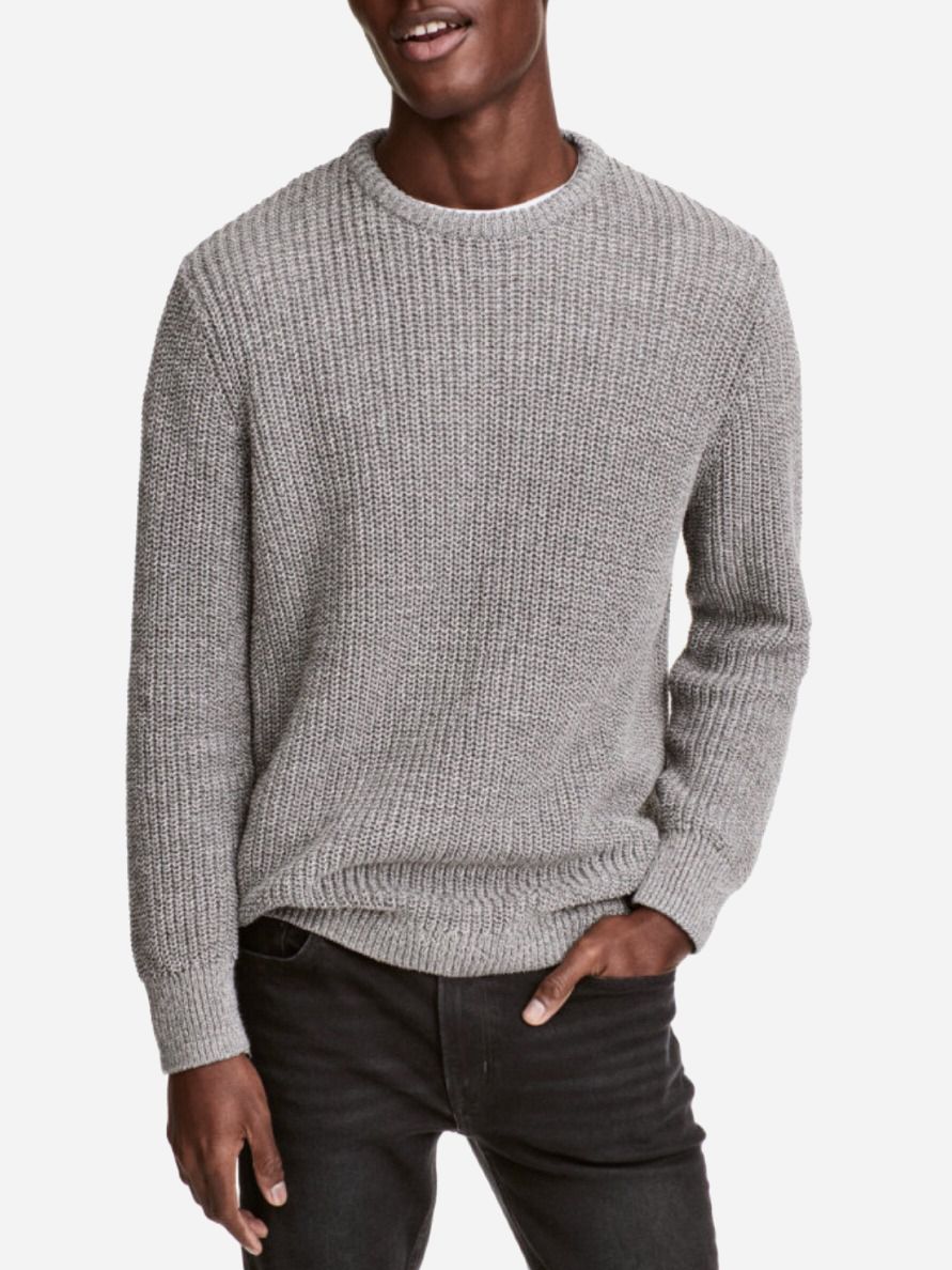 

Джемпер H&M 60316807 M Серый