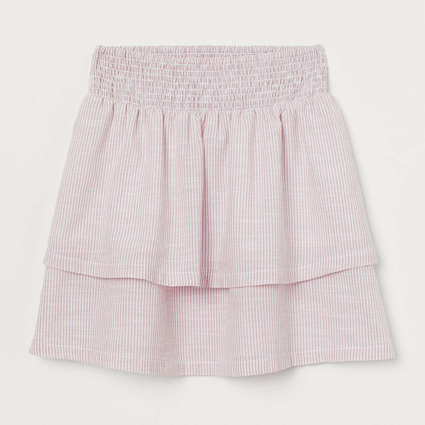 

Юбка H&M 6079839-AEEH 32 Белая с розовым