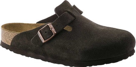 

Женские шлепанцы Birkenstock Boston Suede with Soft Footbed Mocha Suede 37