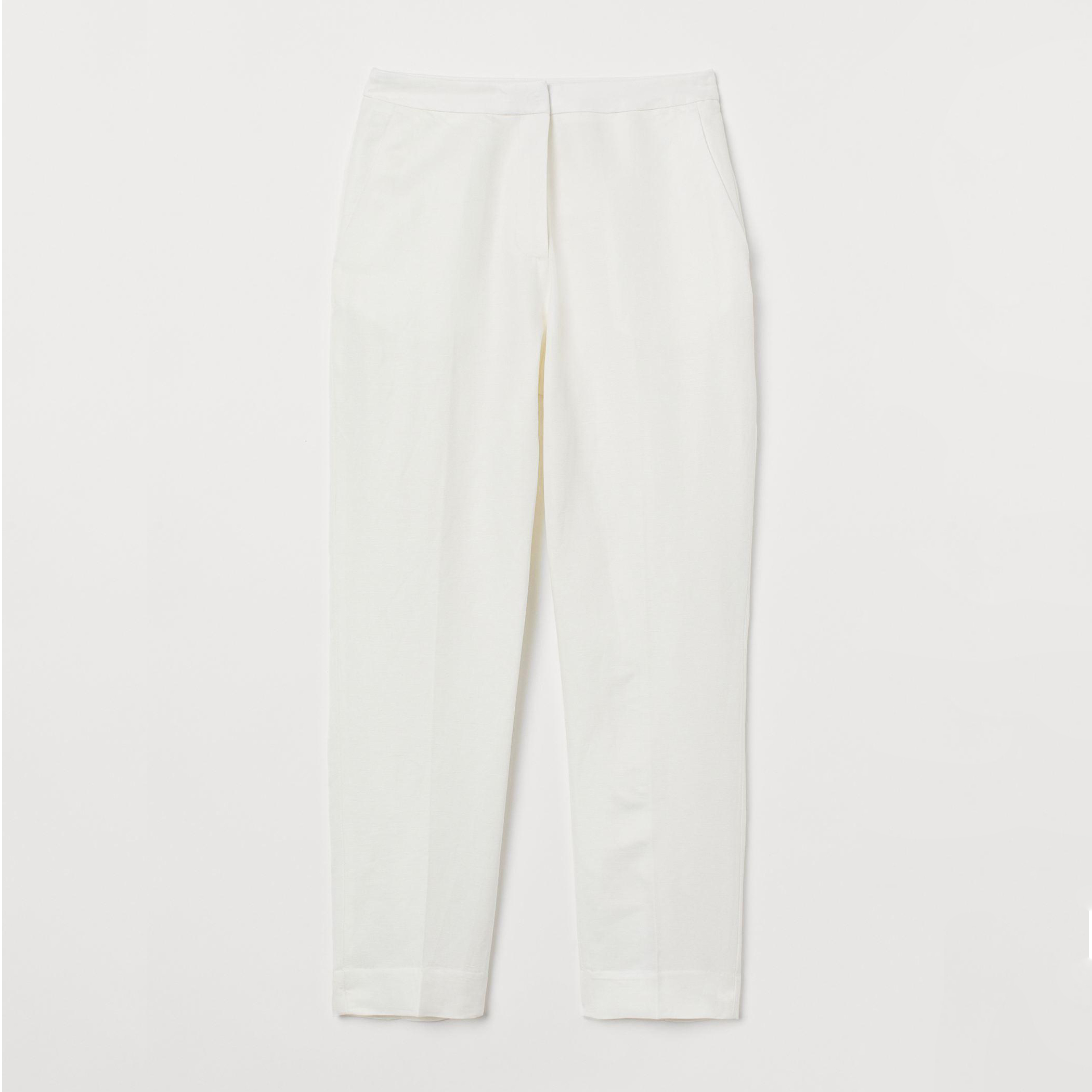 

Брюки H&M 8065281-ABAK 32 Молочные