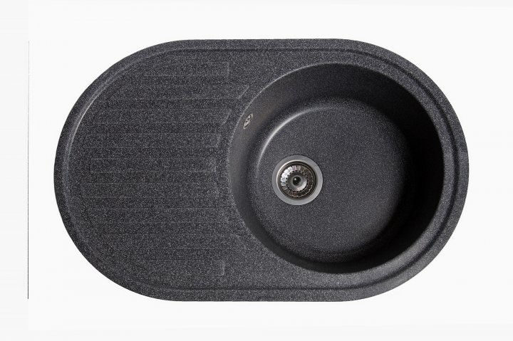 

Kухонная мойка Solid Элегант Черная