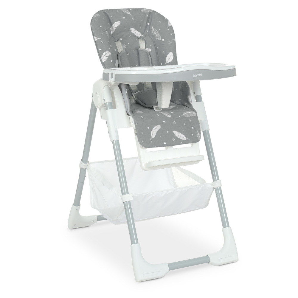 

Стульчик для кормления Bambi M 4507 Fluffy Gray (M 4507)