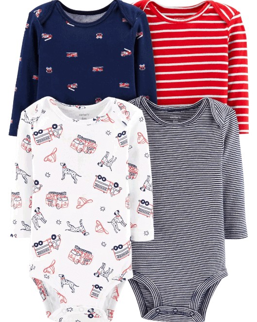 

Набор детских боди Carter's для мальчика NB на рост 46-55 см 1015(НБ)