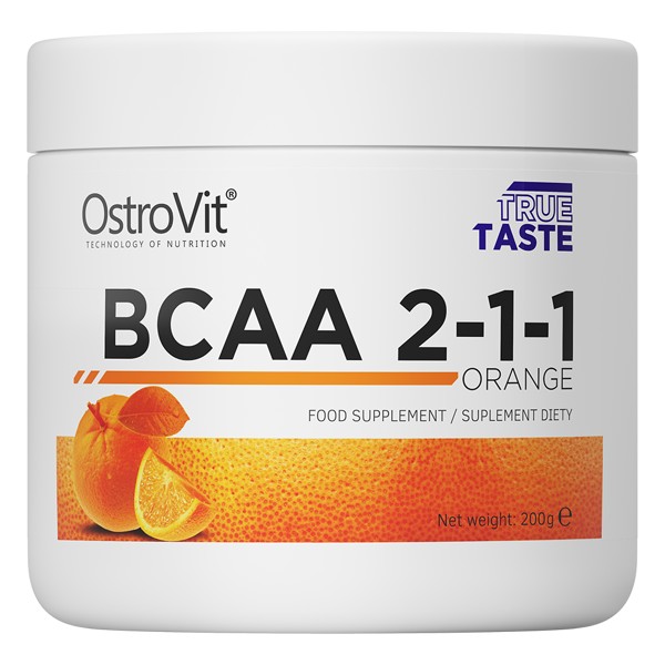 

Аминокислота OstroVit BCAA 2-1-1 200 г Апельсин