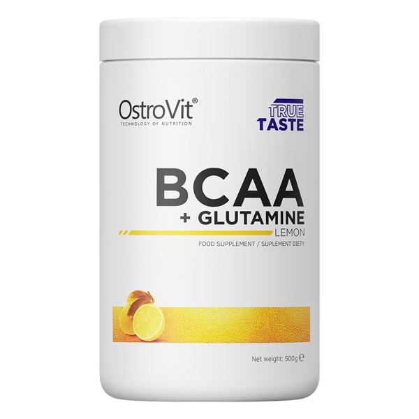 

Аминокислота OstroVit BCAA + Glutamine 500 г Лимон