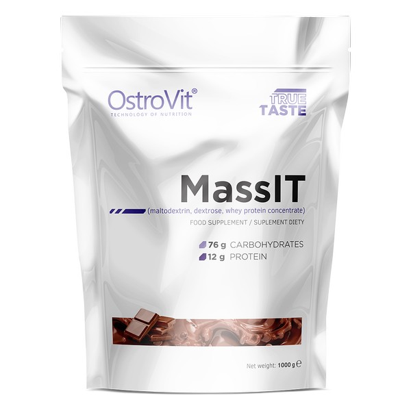 

Гейнер OstroVit Mass IT 1 кг Шоколад