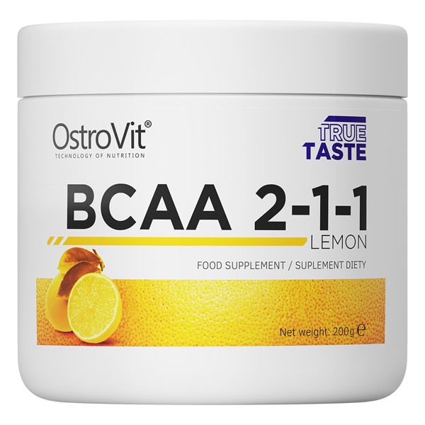

Аминокислота OstroVit BCAA 2-1-1 200 г Лимон