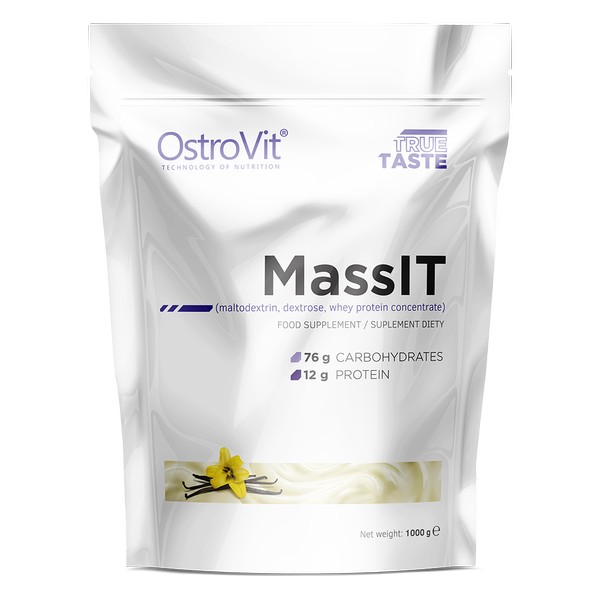 

Гейнер OstroVit Mass IT 1 кг Ваниль