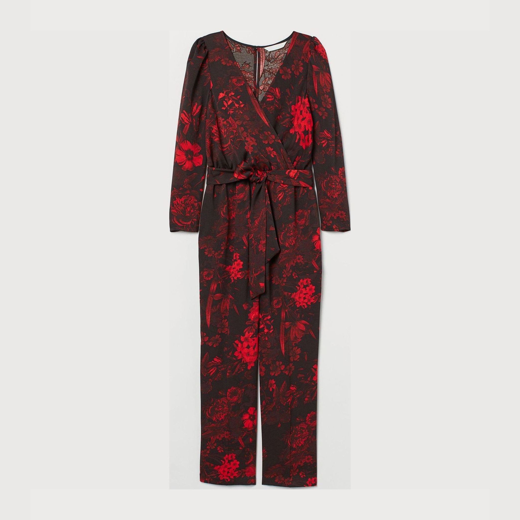 

Комбинезон H&M 7960460-ACET 44 Черный с красным