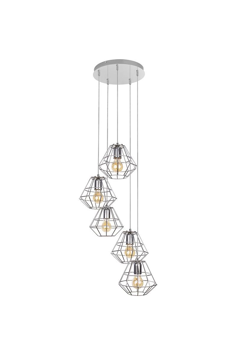 

Подвесной светильник TK Lighting 4289 Diamond silver