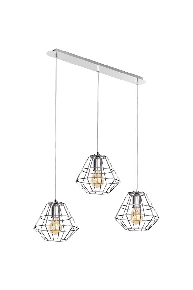 

Подвесной светильник TK Lighting 4205 Diamond silver