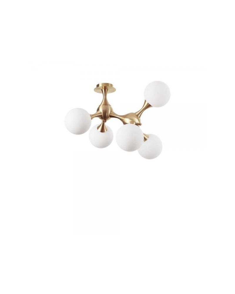 

Люстра Ideal Lux 241050 Nodi PL5 Ottone Satinato
