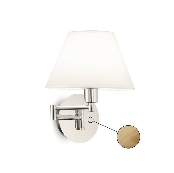 

Бра Ideal Lux BEVERLY AP1 OTTONE SATINATO (140247)