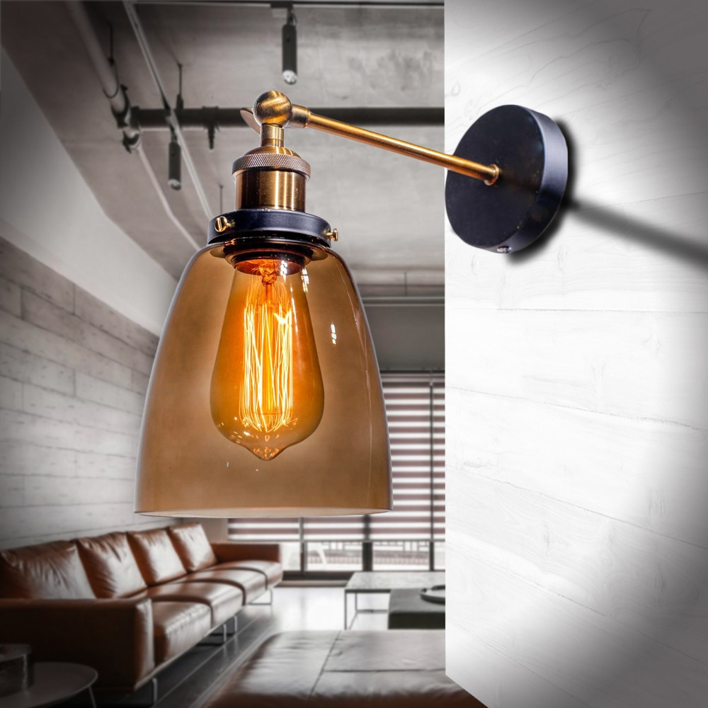 

Бра loft Black/Coffee d14см